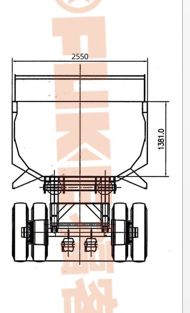 Naczepa wywrotka, FK35-1308G